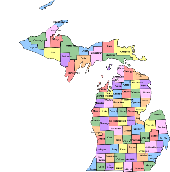 Spay Neuter Map All About Animals Rescue Michigan
