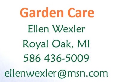 Garden Care by Ellen Wexler